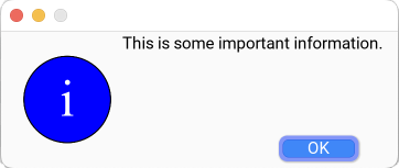 "picture of a infoMessage dialog"